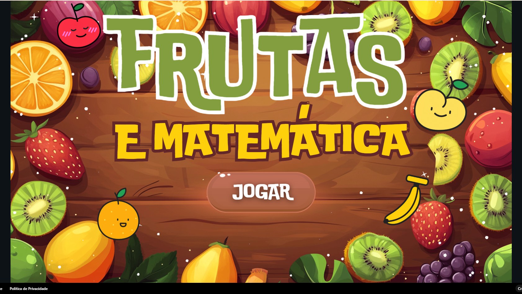 Frutas e Matemática