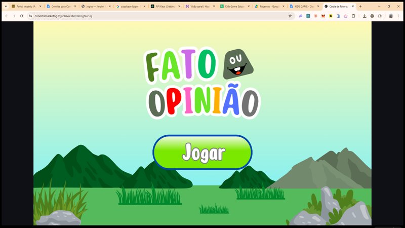 Fato ou Opinião